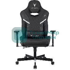Кресло Knight Thunder 5X черный, экокожа, 120 кг, механизм качания