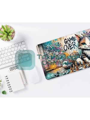 Коврик для мыши Cactus Game Over 900x400x4мм (CS-MP-COR01XXL)