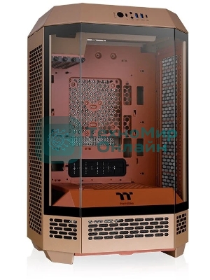 Компьютерный корпус Thermaltake The Tower 300 Gravel Send коричневый без БП mATX 8x120мм 6x140мм 2xUSB 3.0 audio bott PSU