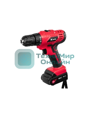 Дрель-шуруповерт MTX MCDL-12-02, 12 В, 2 Ач, 20 Нм, щеточный