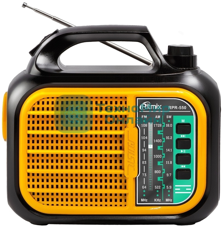 Радиоприёмник RITMIX RPR-550 черный