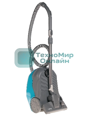 Пылесос Thomas AQUA-BOX Perfect Air Allergy Pure белый/синий, 325/1700 Вт, уборка сухая/сбор жидкости, пылесборник контейнер 2.6 л