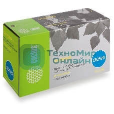 Картридж лазерный Cactus CS-CE252A желтый (7000 стр.) для HP Сolor LaserJet CP3525/CM3530