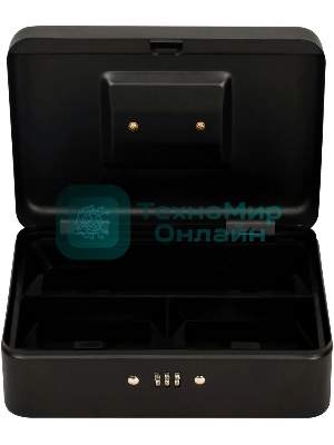 Ящик для денег без номинала Cactus CS-DCB-003 90x250x180 графитовый