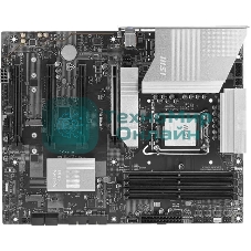 Материнская плата MSI PRO B860-P, LGA 1851, Intel B860, 4xDDR5, 4xSATA, 3xM.2, 1xPCIe 5.0 x16, 1xPCIe 4.0 x4, 2xPCIe 4.0 x1, 1xHDMI, 1xDP, 1xUSB-C, 1x 5Gb LAN, 2xUSB-A 3.2 Gen 2, 2xUSB-A 3.2 Gen 1, 4xUSB-A 2.0, 3x3.5 мм, 7.1, ATX