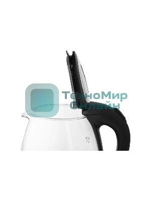 Чайник электрический Homestar HS-1052 1,2 л, стекло/пластик черный