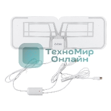 Антенна телевизионная BBK DA27 30дБ активная белый каб.:2м