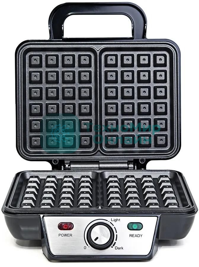 Вафельница Kitfort КТ-1620 Мощность 920 Вт. Размер: 240 х 260 x 95 мм. Длина шнура 70 см. Вес нетто 1,7 кг. Электрическая вафельница Kitfort КТ-1620 поможет испечь венские и бельгийские вафли. Она оснащена световыми индикаторами включения и готовности к работе, независимыми нагревателями в каждой половинке формы и отсеком для хранения шнура. Противоскользящие ножки не дают прибору скользить по столу во время готовки.