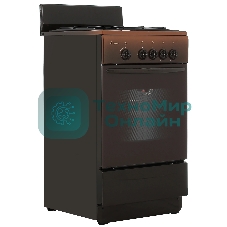 Плита газовая Gefest ПГ 3200-08 К36 коричневый, конфорок 4 шт, духовка 42 л, 50 см x 85 см x 53 см