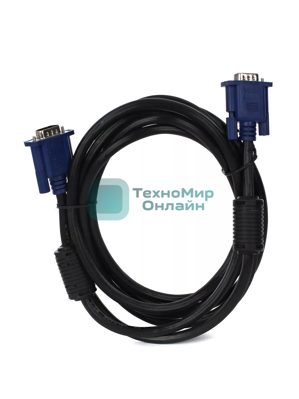 Кабель монитор-SVGA card (15M-15M) 3.0м 2 фильтра VCOM