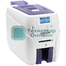 Принтер пластиковых карт Pointman Nuvia N20 300 dpi, до 600 карт/час, USB, Ethernet, RS-232, белый