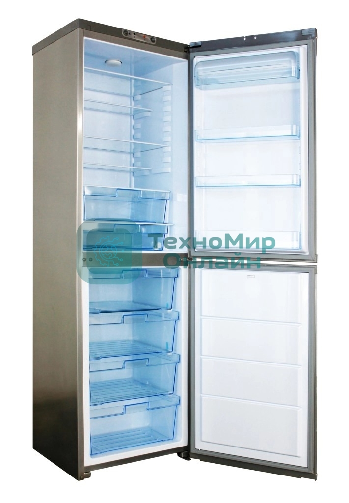 Холодильник ОРСК 177 NG нержавеющая сталь двухкамерный 220/160л морозилка снизу капельная система