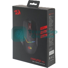 Мышь беспроводная Redragon Mirage Pro черный, 8000 dpi, радиоканал, USB, кнопки - 9