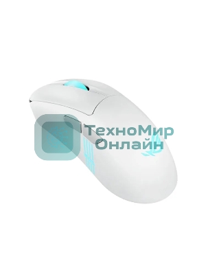 Мышь беспроводная ASUS ROG KERIS II ORIGIN, 54g, Wired, 2.4GHz RF, Bluetooth 5.1, 42K DPI sensor, 5 Prograммable Buttons, White