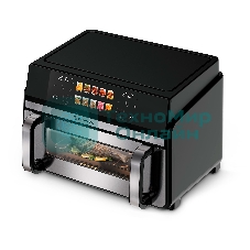 Аэрогриль BRAYER BR2055 черный, 2200 Вт, 11 л, сенсор, 10 программ