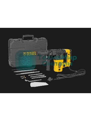Перфоратор Denzel RHVB-1100-26, SDS-plus, 1100 Вт, 4 Дж, от сети
