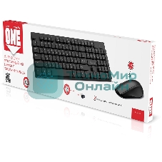 Комплект клавиатура+мышь Smartbuy серия ONE 400AG черный (SBC400AGK) /10.  