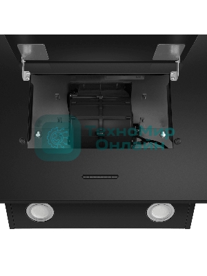 Вытяжка наклонная Maunfeld Tower A 50 черный, 50 см, 700 куб. м/ч, 66 дБ