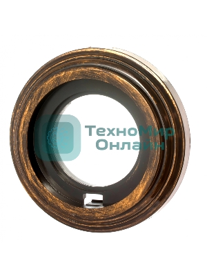 Рамка Bironi BF1-610-25 1-м Лизетта ретро ABS-пластик бронза