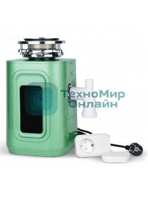 Измельчитель пищевых отходов Бирюса WD-750G2R зеленый