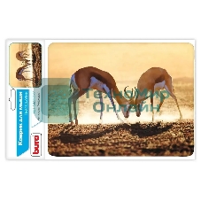 Коврик для мыши Buro BU-M40077 коричневый/рисунок