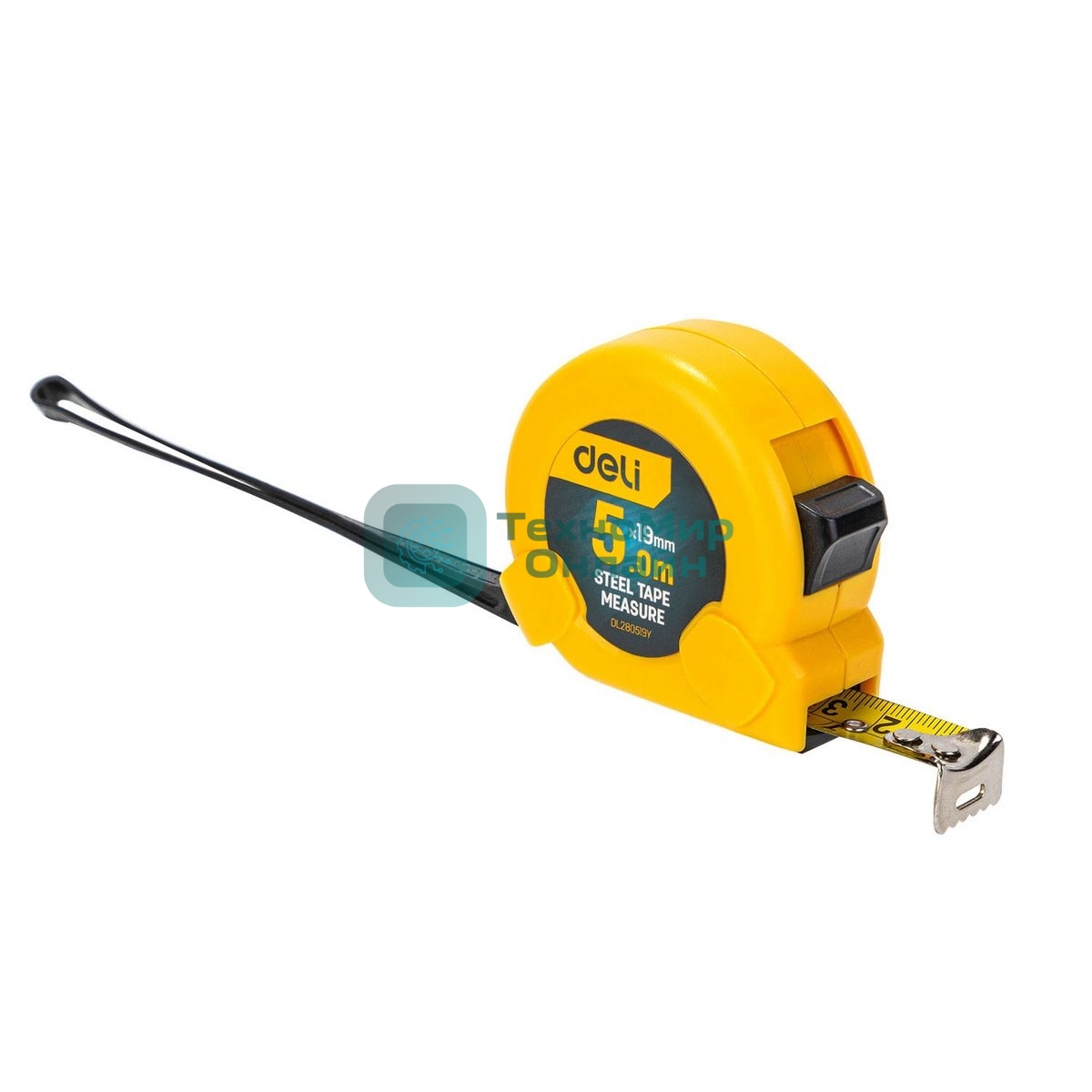 Рулетка Deli DL280519 5мx19мм, метрическая