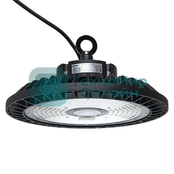 Светильник светодиодный ДСП-2103 200Вт 5000К IP65 90град. промышлен. для высоких пролетов HIGHBAY EKF HIL-2103-200-90-5000