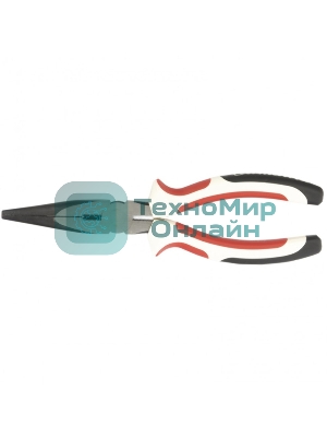 Длинногубцы Matrix Premium 17187, 200 мм, прямые, трехкомпонентные рукоятки