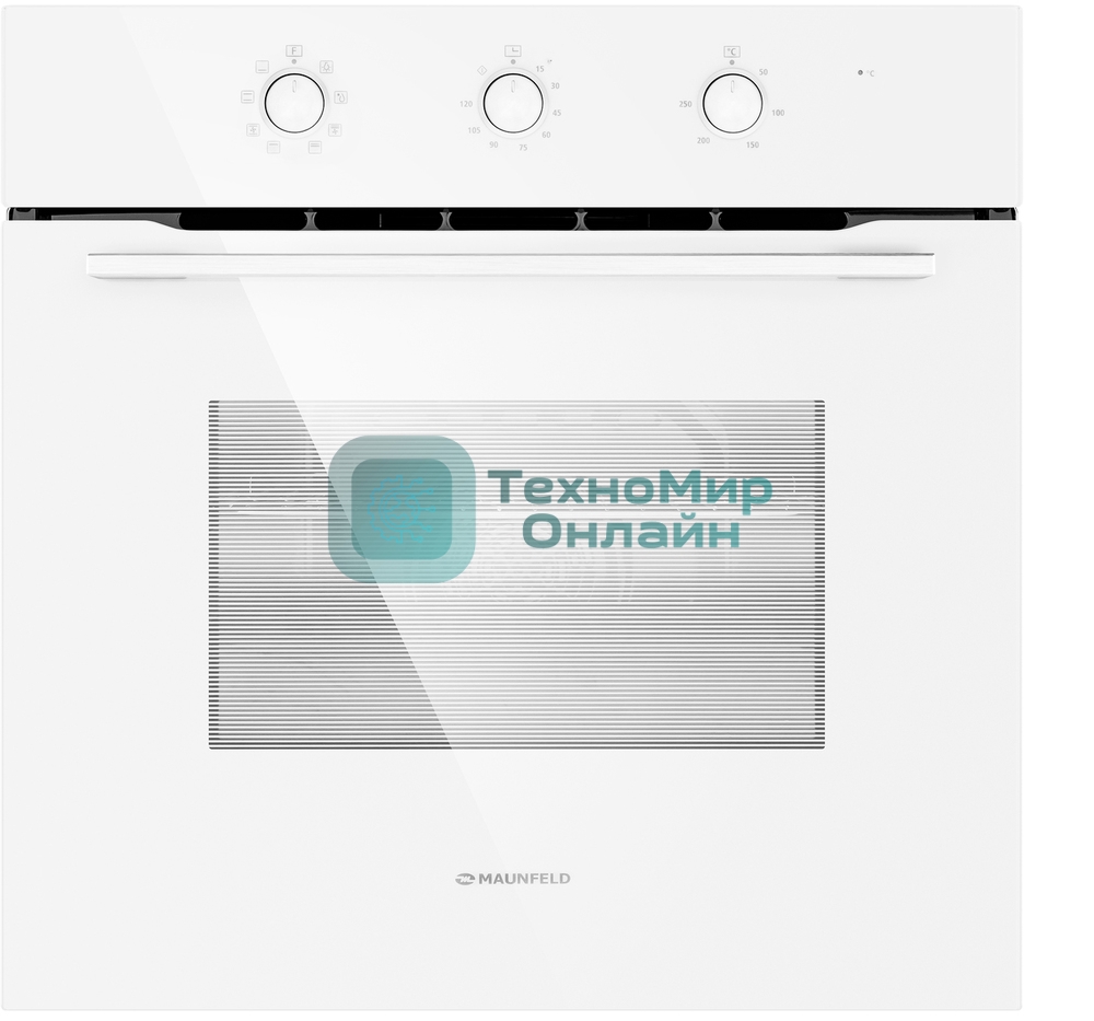 Шкаф духовой электрический Maunfeld MEOC708PW, встраиваемый
