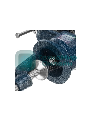 Тиски Сибртех слесарные настольные поворотные ширина рабочихгубок 65мм наковальня