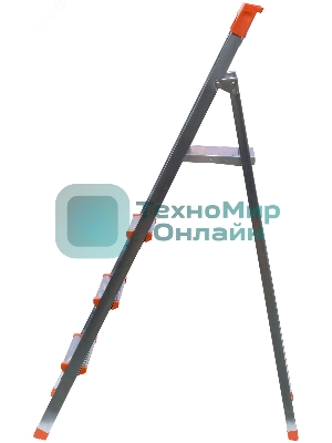 Лестница-стремянка стальная Fit 4 ступени, вес 5.55 кг