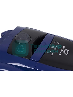 Пылесос Samsung VCC4520S36 синий/черный, 350/1600 Вт, уборка сухая, пылесборник контейнер 1.3 л