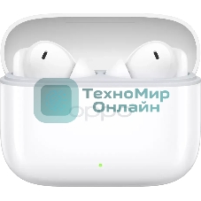 Наушники TWS OPPO Enco Buds 3 Pro белый (Glaze White), внутриканальные, Bluetooth