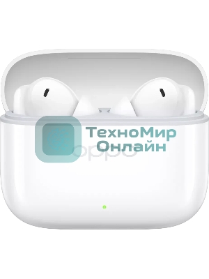 Наушники TWS OPPO Enco Buds 3 Pro белый (Glaze White), внутриканальные, Bluetooth