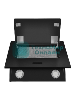 Вытяжка наклонная Maunfeld Tower A 50 черный, 50 см, 700 куб. м/ч, 66 дБ