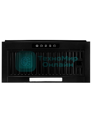 Вытяжка встраиваемая Zigmund & Shtain K 015.6 B черный, 60 см, 750 куб. м/ч, 52 дБ