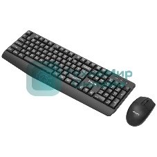 Комплект клавиатура+мышь Philips SPT6337 беспроводной, USB, 1600 DPI, чёрный