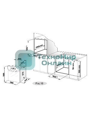 Встраиваемая духовка Gefest ЭДВ ДА 622-03 РБ1 белый