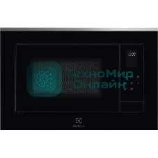 Встраиваемая микроволновая печь Electrolux LMS4253TMX/с грилем, объем 25 л., высота 390 мм, черный/нерж. Сталь
