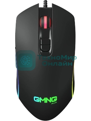 Мышь проводная GMNG 730GM черный, 12000 dpi, USB, кнопки - 7