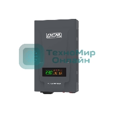 Стабилизатор напряжения Powercom WM-1000VA 800Вт 1000ВА графитовый