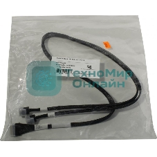 Кабель Broadcom 05-60003-00 Slimline SASx8 (SFF8654) -to- 2 SAS HD x4 (SFF8643)+ SFF9402, 1M