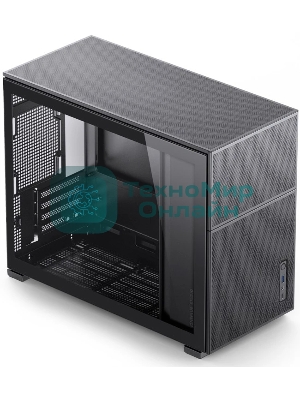 Корпус без блока питания JONSBO D31 MESH Black MATX без БП, боковая панель из закаленного стекла, mini-ITX, micro-ATX, черный