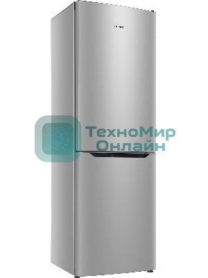 Холодильник Atlant XM 6621-189 серебристый двухкамерный 205/119 л морозилка снизу, капельная система