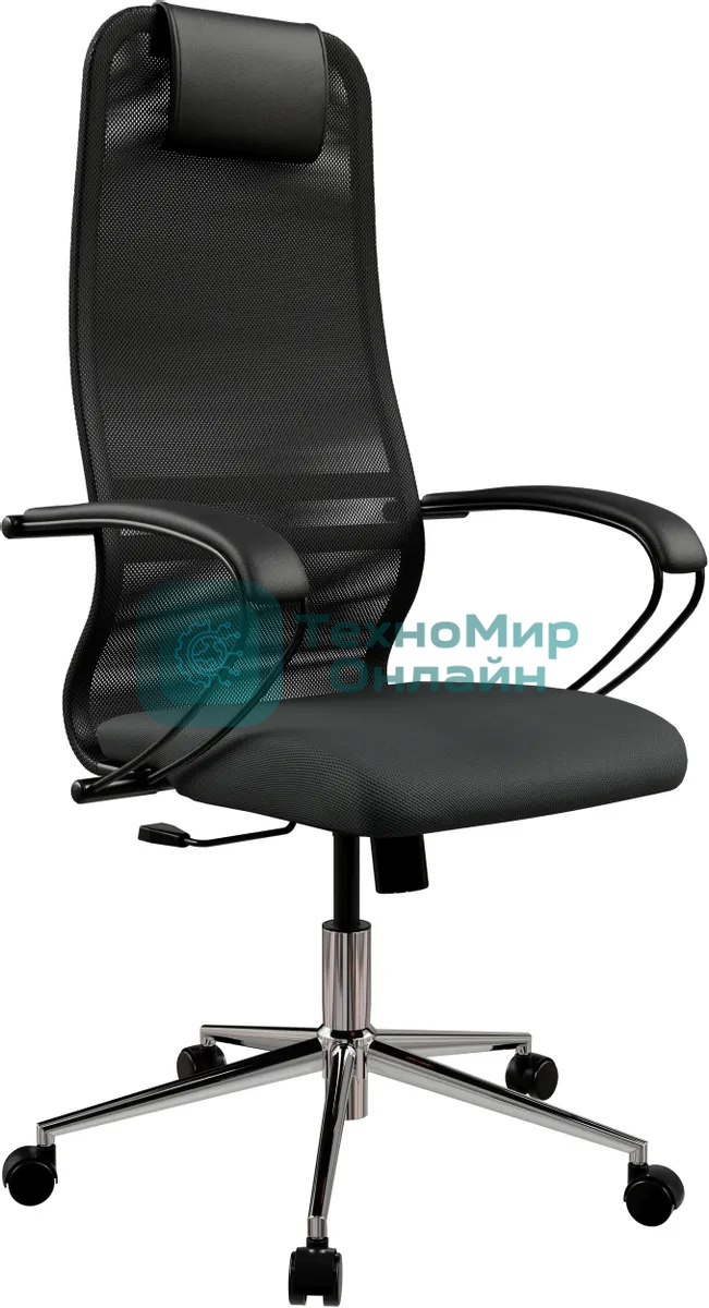 Кресло офисное SU-B-8/подл.130/осн.009, черный DA.12.1.2A2 zDA.12.1.2A2