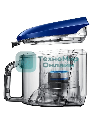 Пылесос Samsung VC18M21A0SB синий, 380/1800 Вт, уборка сухая, пылесборник контейнер 1.5 л