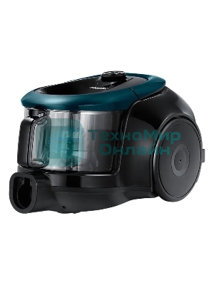 Пылесос Samsung VC18M21C0VN/EV зеленый/черный, 380/1800 Вт, уборка сухой, пылесборник контейнер 1.5 л