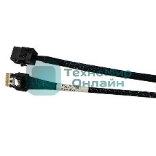 Кабель Amphenol RSL38-1067 Slimline SASx4 (SFF8654) -to- HD MiniSAS x4 (SFF8643) 100 см