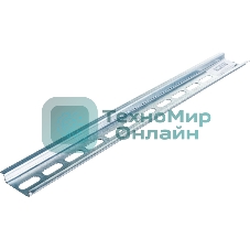 Рейка DIN перфорированная L300 с инд. ШК PROxima EKF adr-30-x