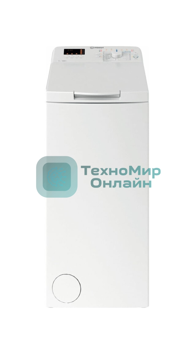 Стиральная машина Indesit BTWS72200EUN белый, загрузка вертикальная 7 кг, 1200 об/мин., класс: А